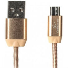 Кабель Cablexpert microUSB - USB 1 м Gold(CCPB-M-USB-08G)