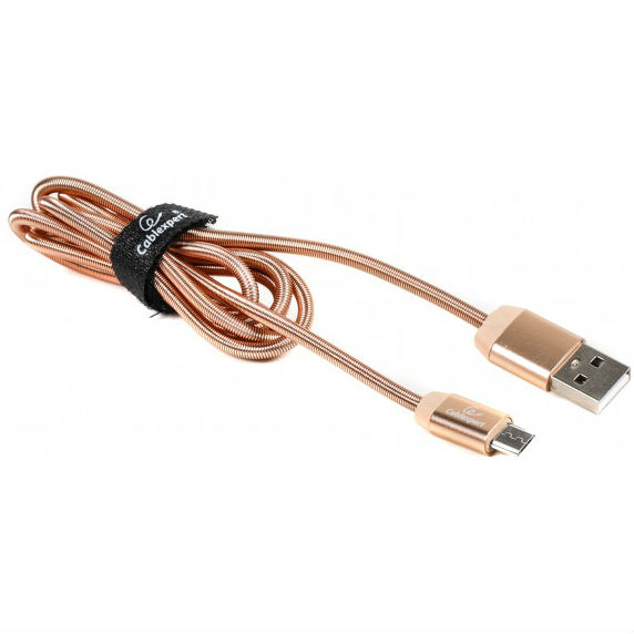 Кабель Cablexpert microUSB - USB 1 м Gold(CCPB-M-USB-08G) Тип USB - micro-USB