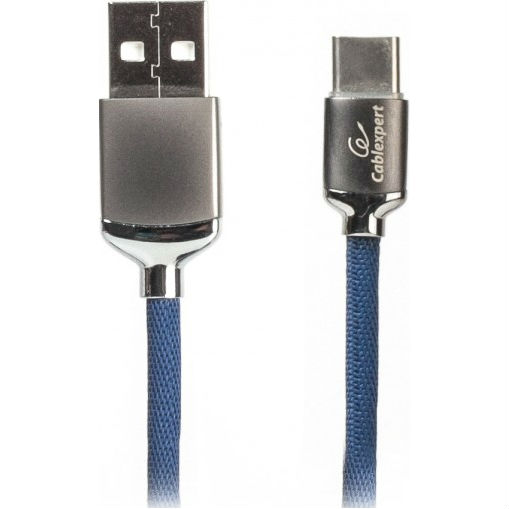 

Кабель CABLEXPERT USB 2.0 - Type-C, 1 м (CCPB-C-USB-07B), CCPB-C-USB-07B