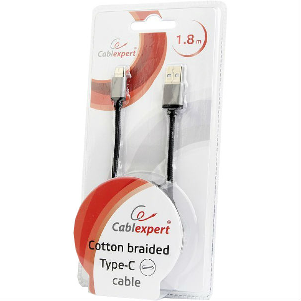 

Кабель CABLEXPERT USB - USB Type-C, 1.8 м (CCB-mUSB2B-AMCM-6), CCB-mUSB2B-AMCM-6