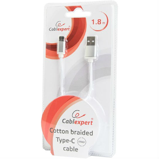 

Кабель CABLEXPERT USB - USB Type-C, 1.8 м (CCB-mUSB2B-AMCM-6-S), CCB-mUSB2B-AMCM-6-S