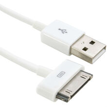 Кабель EXTRADIGITAL USB to Apple 30-pin, 1m, White (KBD1650)