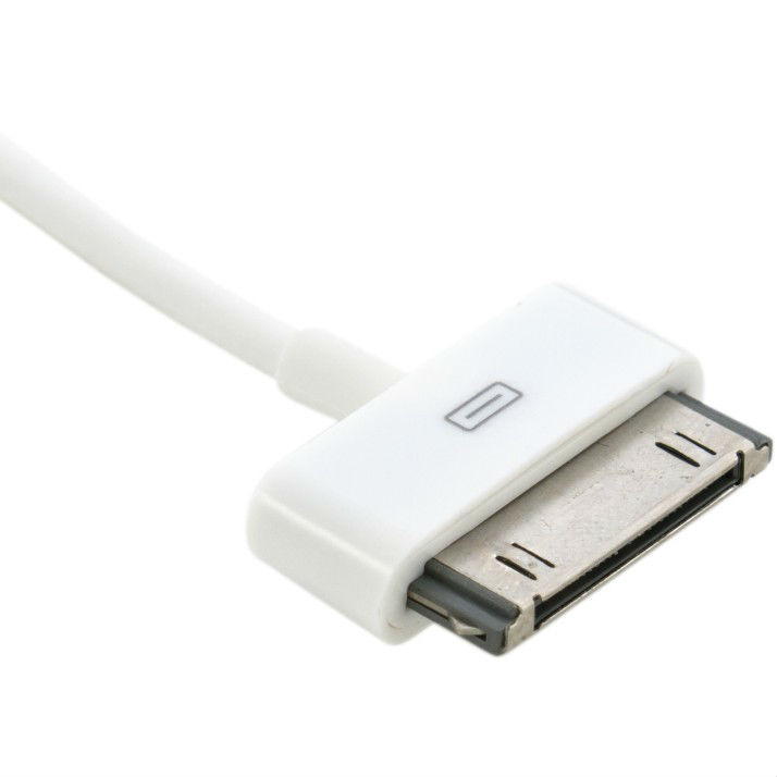 Кабель EXTRADIGITAL USB to Apple 30-pin, 1m, White (KBD1650) Длина 1