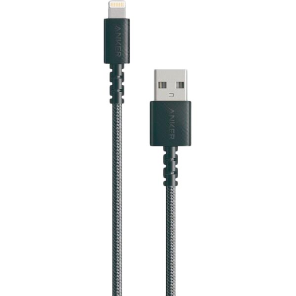 

Кабель Anker PowerLine Select+ Lightning - USB 0.9 м V3 Black (A8012H11), Powerline Select+ Lightning - 0.9 м V3