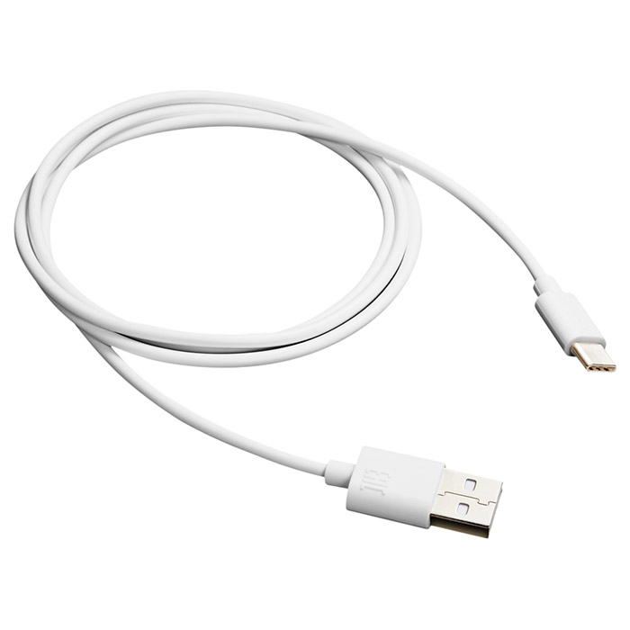 Кабель CANYON Charging & Data USB Type-C White 1м (CNE-USBC1W)