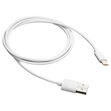 Кабель CANYON Charging & Data USB Type-C White 1м (CNE-USBC1W)