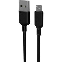 Кабель T-PHOX Fast USB - Micro-USB 1.2 м Black (T-M829 Black)