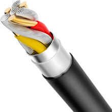 Кабель T-PHOX Nets T-C801 USB - USB Type-C 0.3 м Black
