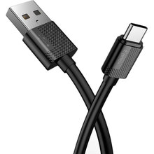 Кабель T-PHOX Nets T-C801 USB - USB Type-C 0.3 м Black