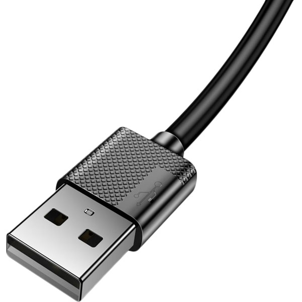Кабель T-PHOX Nets T-C801 USB - USB Type-C 0.3 м Black Подсветка False
