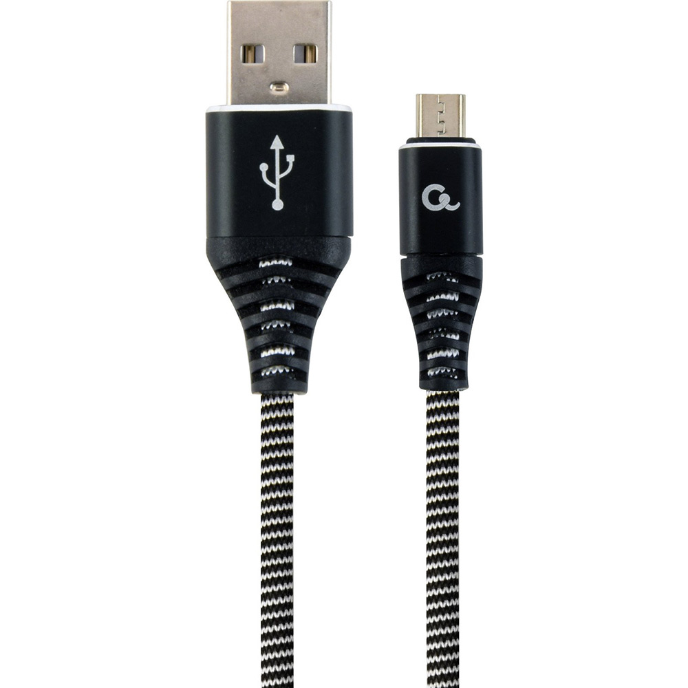 Кабель CABLEXPERT USB 2.0 Тип A і Micro-USB 2.0 Тип B 1 м (CC-USB2B-AMmBM-1M-BW)