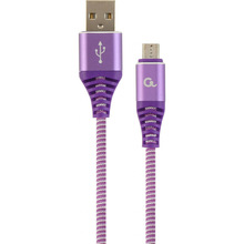 Кабель CABLEXPERT USB 2.0 Тип A и Micro-USB 2.0 Тип B 1 м (CC-USB2B-AMmBM-1M-PW)