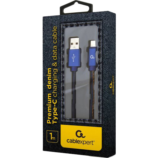 Кабель CABLEXPERT CC-USB2J-AMCM-1M-BL Тип USB - USB Type-С