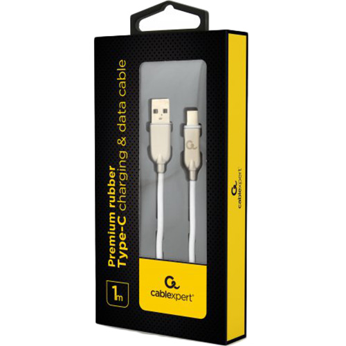 Кабель CABLEXPERT CC-USB2R-AMCM-1M-W Тип USB - USB Type-С