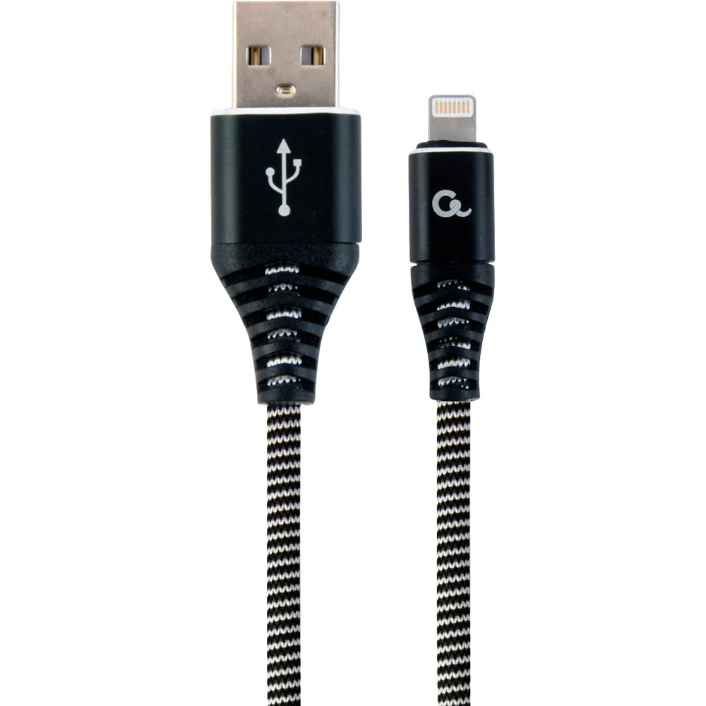 Кабель Cablexpert USB - Apple Lightning 2 м Black (CC-USB2B-AMLM-2M-BW)