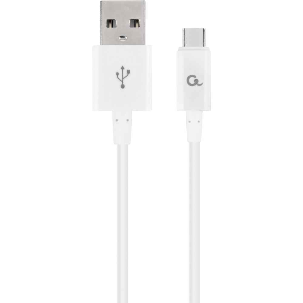 Кабель Cablexpert USB - USB Type-C 1 м White (CC-USB2P-AMCM-1M-W)