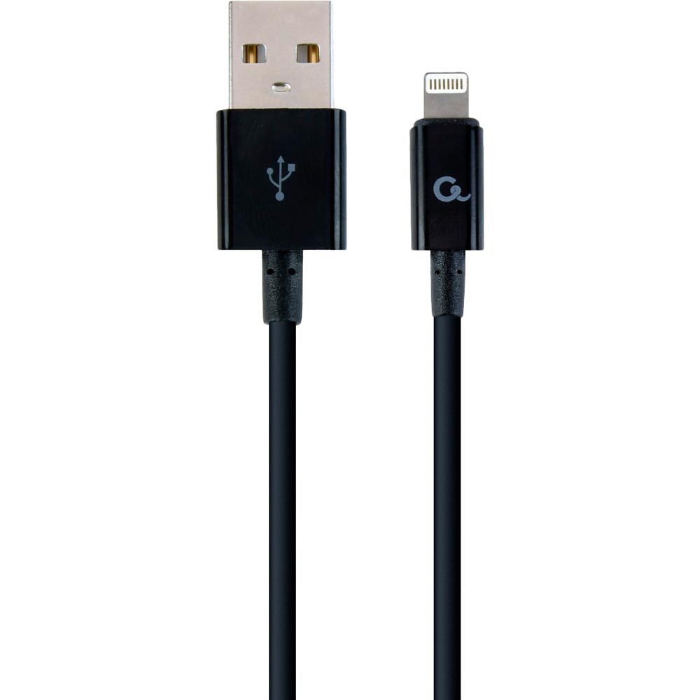 Кабель Cablexpert USB - Apple Lightning 2 м Black (CC-USB2P-AMLM-2M)