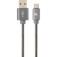 Кабель CABLEXPERT CC-USB2S-AMCM-2M-BG