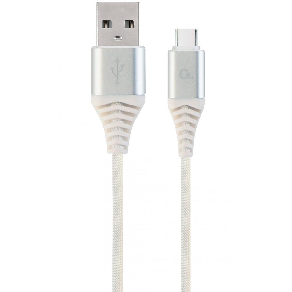 Кабель CABLEXPERT USB - USB Type-C 2.0 м White (CC-USB2B-AMCM-2M-BW2)