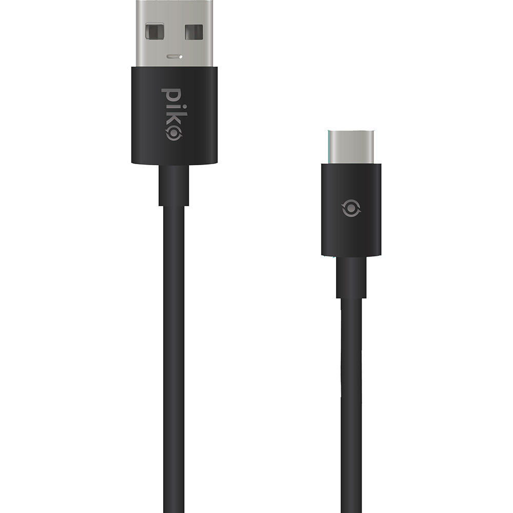 Кабель PIKO CB-UT10 USB Type-C 0.2 м Black (1283126493843)