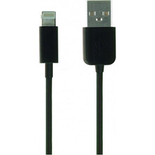 Кабель USB KIT 2.0 Lightning cable MFI 1 м, Black