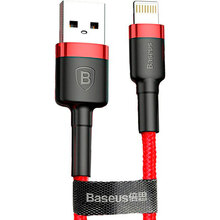 Кабель Baseus Cafule USB - Lightning 1 м Red (CALKLF-B09)