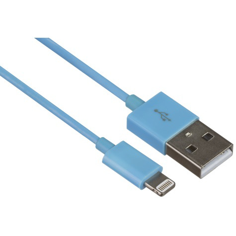 Кабель USB KIT 2.0 Lightning cable MFI 1 м, Blue