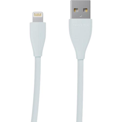 Кабель MAXXTER UB-L-USB-01MG 1 м Grey