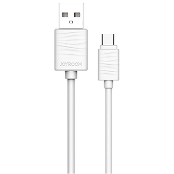 

Кабель JOYROOM JR-S118 USB - USB Type-C 1 м 1.3A White (6956116746896), JR-S118 Type-C 1m 1.3A White