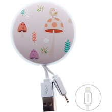 Кабель JOYROOM Painting attic PT-S01 USB - Lightning 0.9 м 2A Mushroom (RL047583)