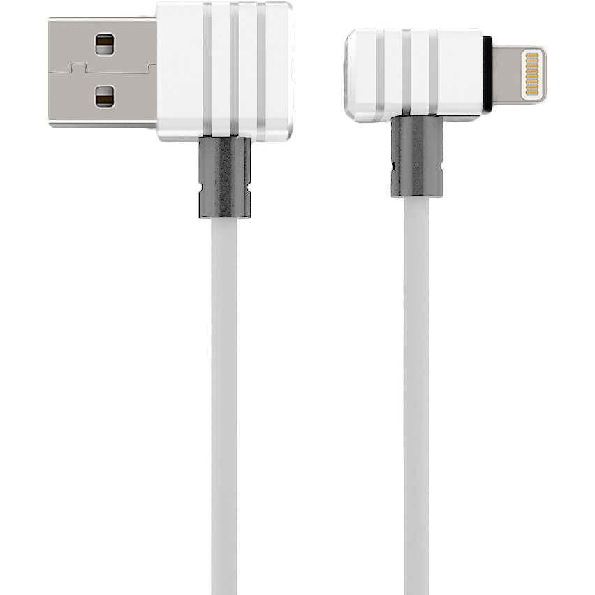 Кабель WESDAR T26 USB - Lightning 1 м 2A White (RL050542)