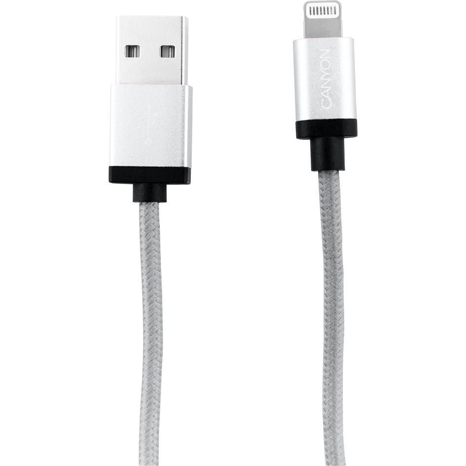 Кабель CANYON USB - Lightning (CNS-MFIC3DG)