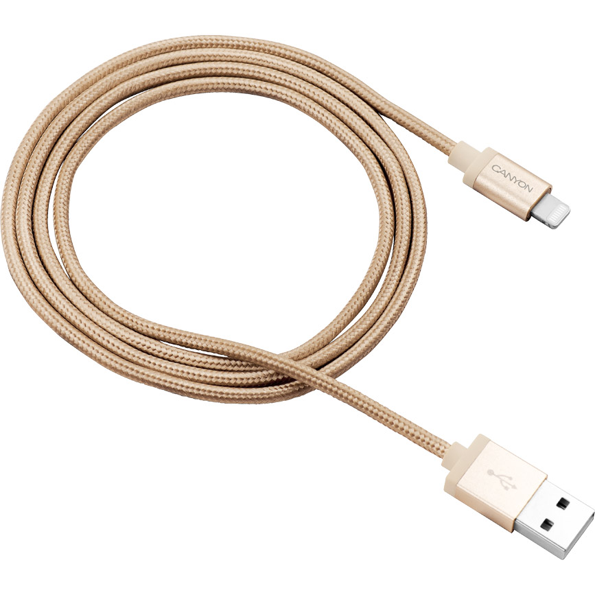 Кабель USB CANYON - Lightning (CNS-MFIC3GO) Тип USB - Lightning