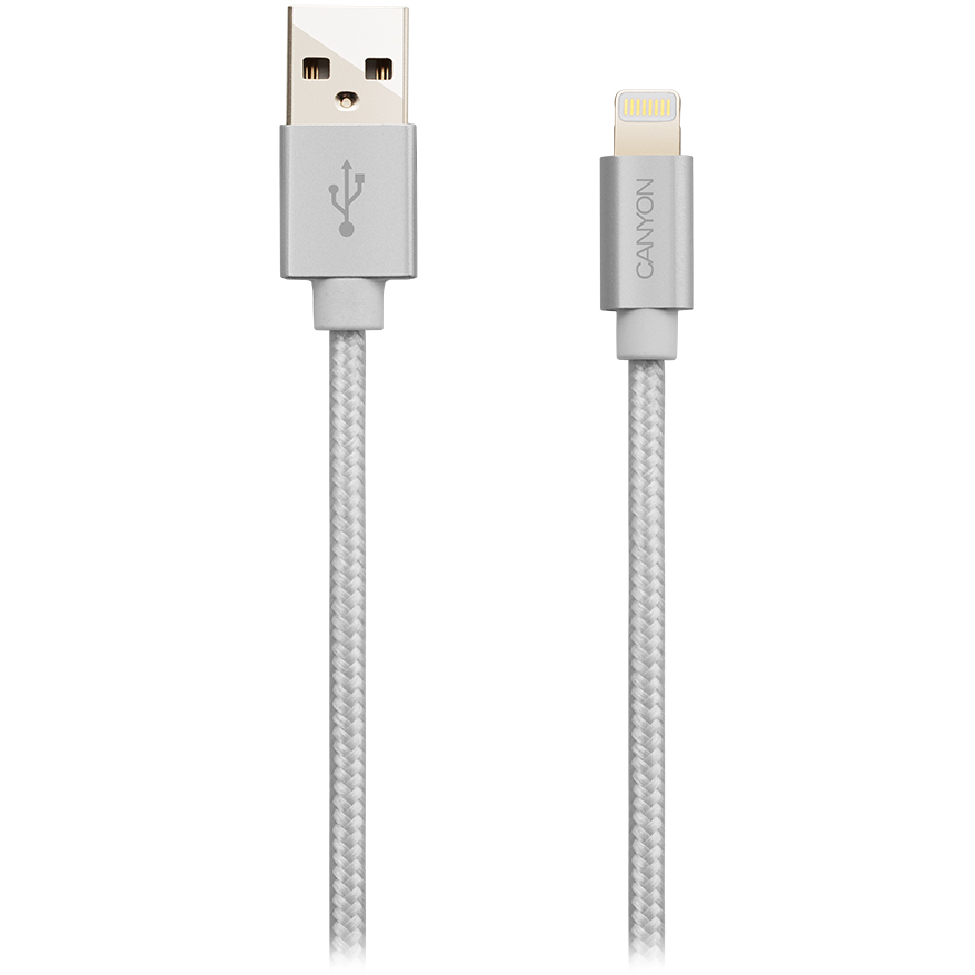 Кабель USB CANYON - Lightning (CNS-MFIC3PW)