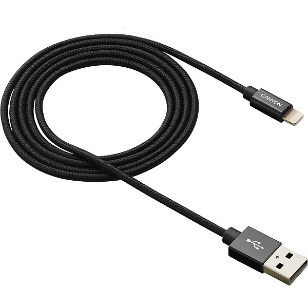 Кабель CANYON USB - Lightning (CNS-MFIC3B) Тип USB - Lightning