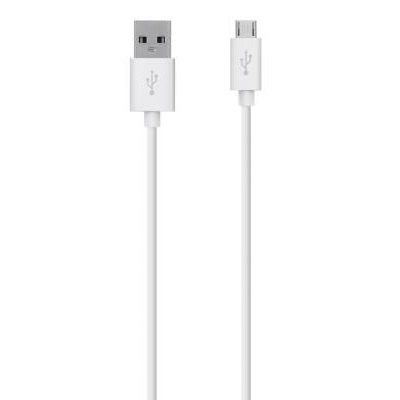 

Кабель BELKIN F2CU012bt2M-WHT, Кабель USB 2.0 (AM/microB) MIXIT 2м, White