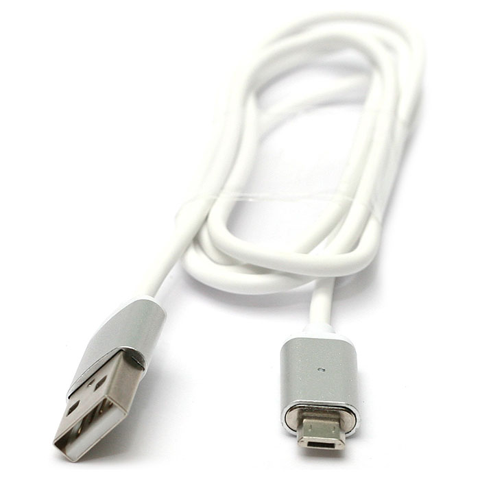 Кабель POWERPLANT Magnetic USB 2.0 AM - Micro 1м (DV00DV4060)