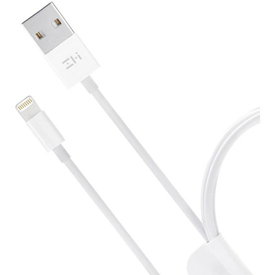 Кабель ZMi AL813 USB Cable 1m White Тип USB - Lightning