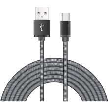 Кабель XOKO FISH SC-120m USB - Micro USB 3 м Black (SC-120m-3-BK)