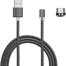 Кабель XoKo SC-355a USB - USB Type-C 1.20 м Magneto Grey (SC-355a MGNT-GR)