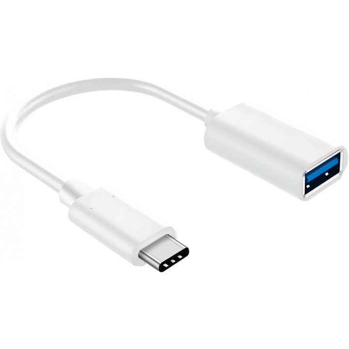 Адаптер XOKO AC-230 USB - USB Type-C OTG White (XK-AC230-WH)