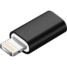 Адаптер XOKO AC-005 Micro-USB - Lightning Black (XK-AC005-BK)