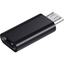 Адаптер XOKO AC-020 USB Type-C - Micro-USB Black (XK-AC020-BK)