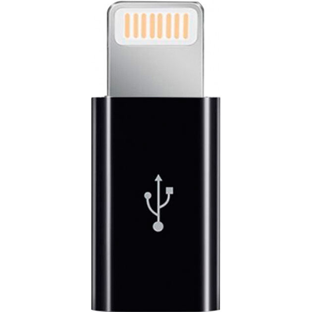 Адаптер XOKO AC-030 Micro-USB Black Lightning (XK-AC030-BK)