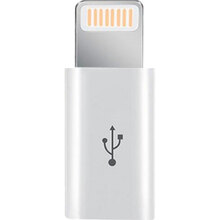 Адаптер XOKO AC-030 Micro-USB - Lightning White (XK-AC030-WH)