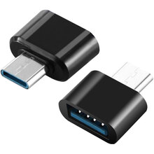 Адаптер XOKO AC-040 USB - USB Type-C Black (XK-AC040-BK)