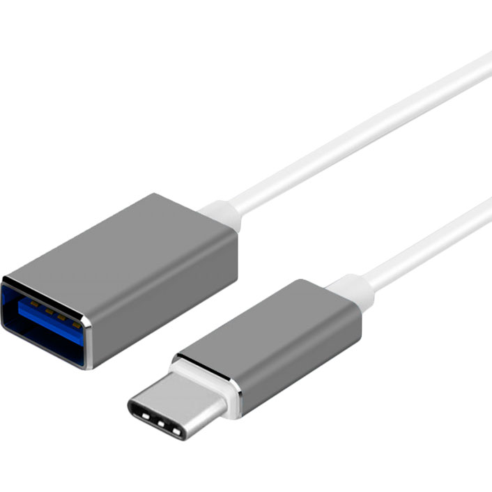 Фото - Кабель XOKO Адаптер  AC-120 USB - USB Type-C Grey  XK-AC120-GR (XK-AC120-GR)