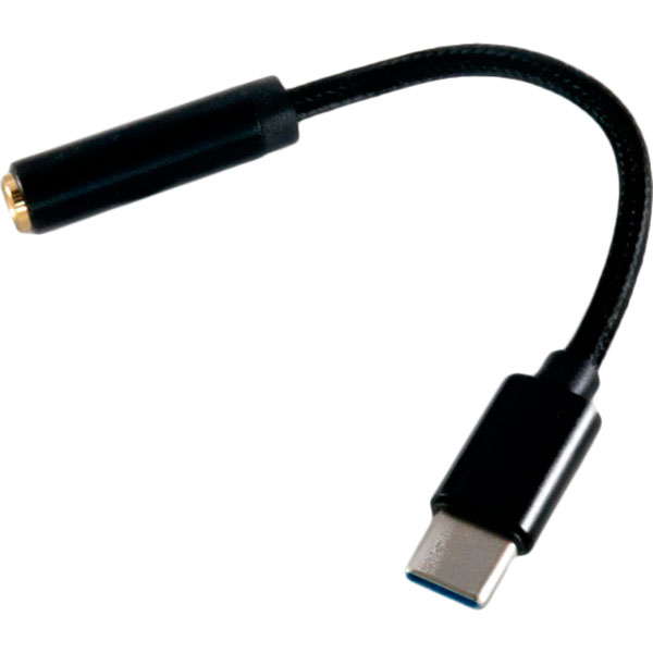 Кабель EXTRADIGITAL Audio 3.5mm - USB Type-C 0.12 м Black (KBA1760)