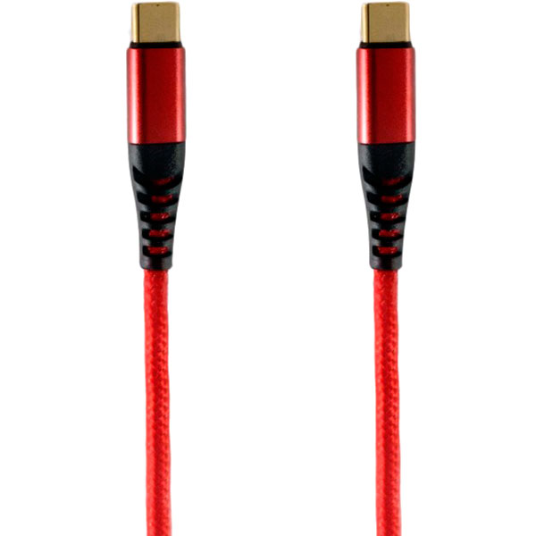 Кабель EXTRADIGITAL USB Type-C - USB Type-C flexible 1.0 м Red (KBU1776)