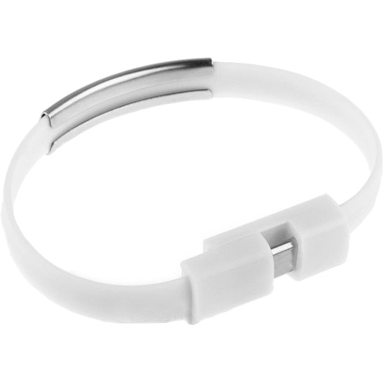 Кабель-браслет EXTRADIGITAL Lightning - USB 0.2 м White (KBU1781)